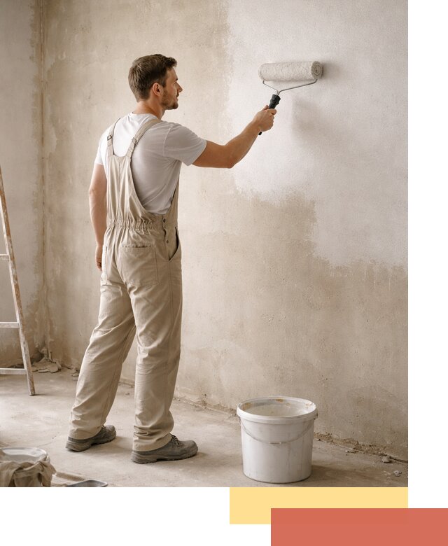 Грунтовка стен под отделку в Саянске профессиональным раствором