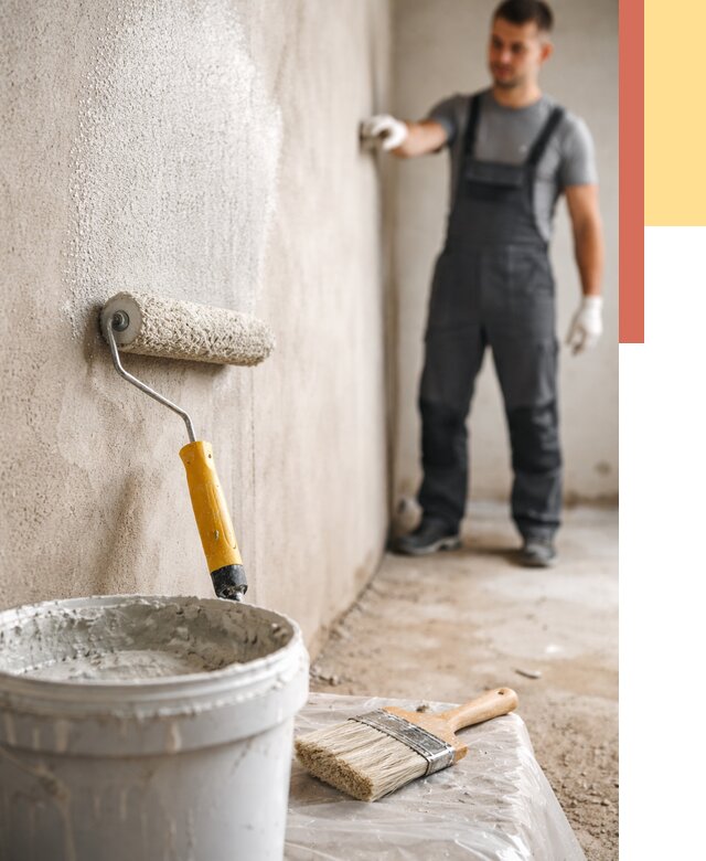 Нанесение бетоноконтакта на стены в Саянске от 4273 руб. быстро и недорого | ОТДЕЛОЧНИК-Сск