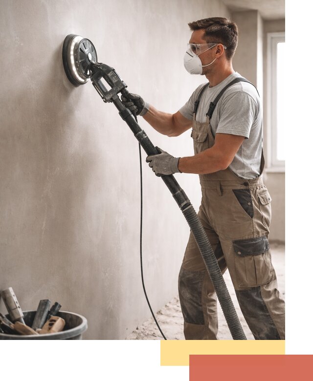 Профессиональная шлифовка стен в Саянске быстро и качественно