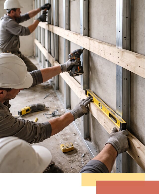 Устройство обрешетки под панели в Саянске