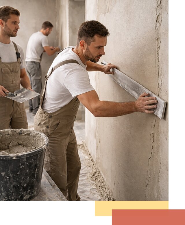 Штукатурка стен без маяков в Саянске быстро и качественно