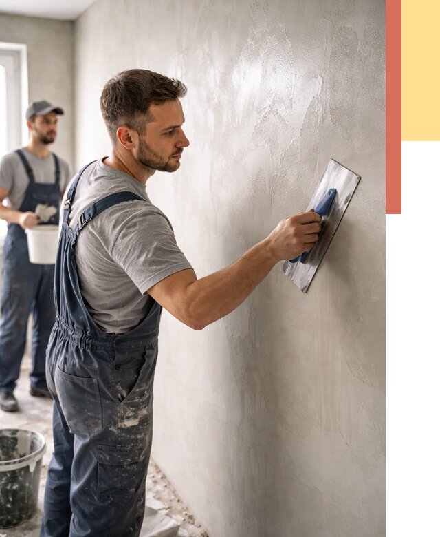 Глянцевание штукатурки стен в Саянске от 7631 руб. — услуги и затирка | ОТДЕЛОЧНИК-Сск