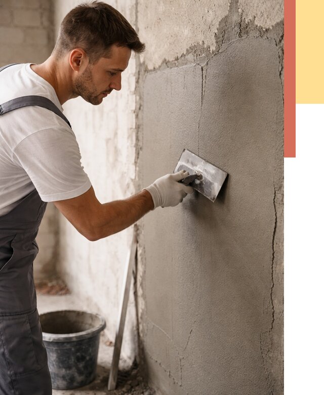 Штукатурка стен под плитку в Саянске от 4273 руб./м2 — выравнивание под плитку | ОТДЕЛОЧНИК-Сск