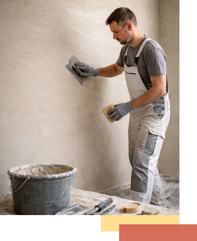 Декоративная штукатурка травертин в Саянске для стен и потолков