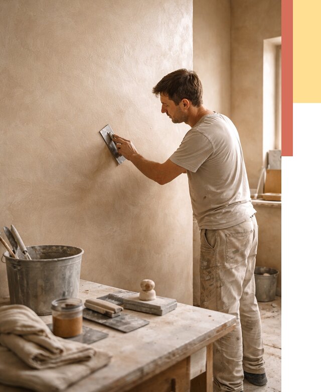 Марокканская штукатурка таделакт в Саянске под ключ от 4273 руб. | ОТДЕЛОЧНИК-Сск