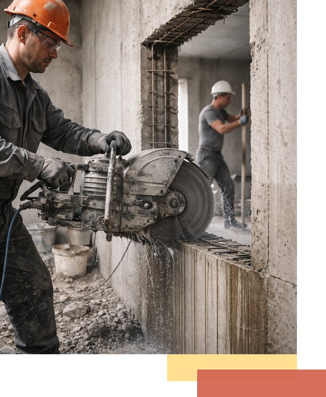 Алмазная резка проемов в Саянске быстро и точно