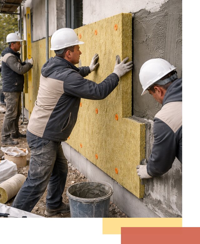 Утепление стен минватой в Саянске — тепло и звукоизоляция