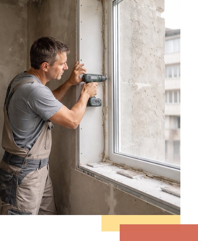 Монтаж гипсокартонных откосов в Саянске под ключ