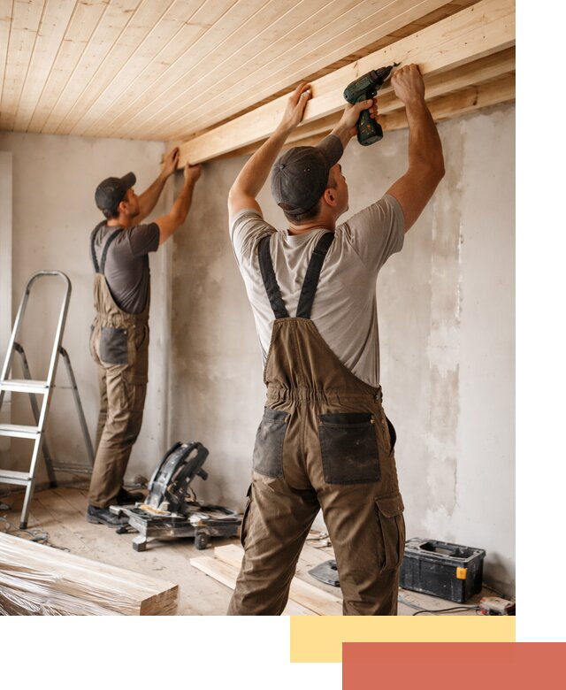 Монтаж потолка из вагонки в Саянске профессионально и аккуратно