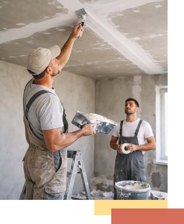 Обработка швов потолка ГКЛ в Саянске: качественная заделка и шпатлевка