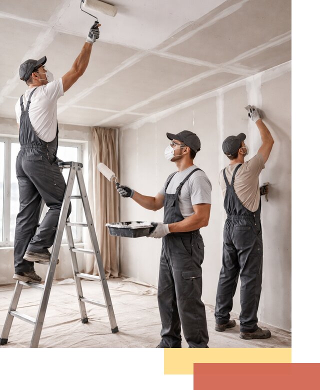 Покраска потолка из гипсокартона в Саянске качественно и недорого