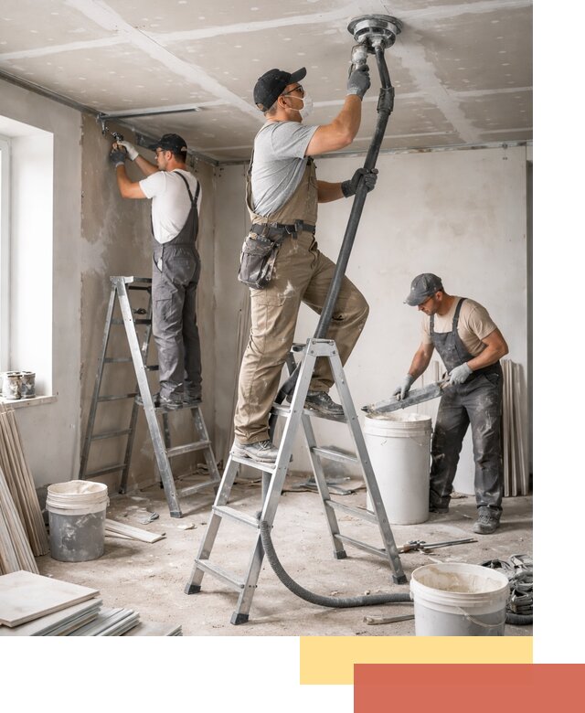 Ремонт потолка из гипсокартона в Саянске: быстрый и качественный монтаж