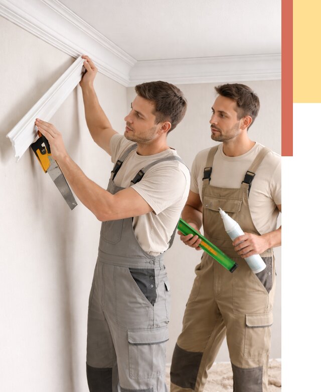 Монтаж потолочного плинтуса в Саянске от 2340 руб. — быстро и недорого | ОТДЕЛОЧНИК-Сск