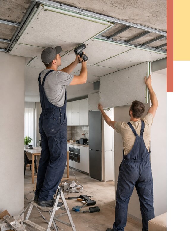 Шумоизоляция потолка панелями зипс в Саянске от 1882 руб. под ключ | ОТДЕЛОЧНИК-Сск